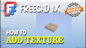 FreeCAD 1.x How To Add Texture On Render Tools