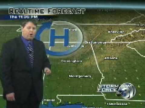 Storm Force 31, WAAY-TV, Evening Webcast with Dale...