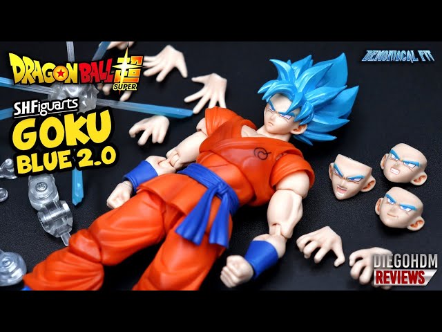 GOGETA SSJ SH Figuarts CUSTOM Dragon Ball Z Review BR / DiegoHDM 