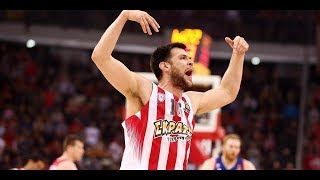 Kostas Papanikolaou ● Olympiacos Piraeus ● 2017\/18 Best Plays \& Highlights