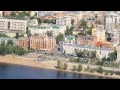 Город Самара с высоты птичьего полета (Россия)