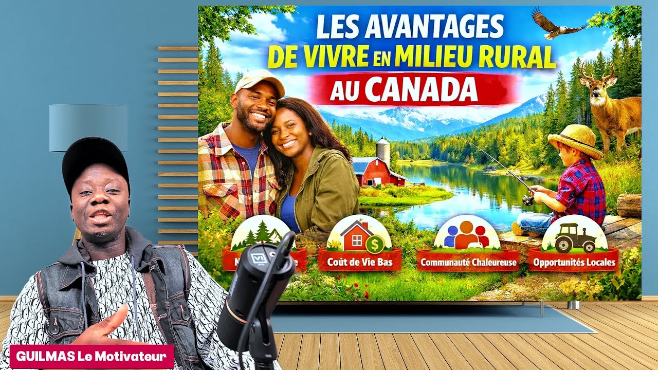 CANADA  Vivre dans le milieu Rural (Les Avantages que personne ne te dit)