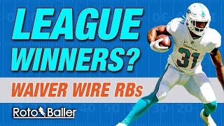 Must-Add Running Back Waiver Wire Pickups for Week 3
