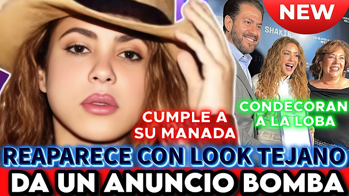 🔴 SHAKIRA REAPARECE CON LOOK TEJANO | DA ANUNCIO SORPRESA | CAPTADA EN HOTEL CON SUS HIJOS 💃