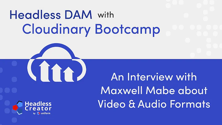 HDCBC: An Interview with Maxwell Mabe about Video & Audio Formats