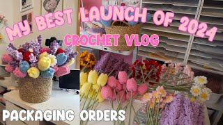 LAUNCH DAY VLOG BEST LAUNCH I'VE HAD IN 6 MONTHS Packaging Orders