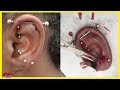 THESE PIERCINGS COST HER A PLANE TICKET!! Rook, Industrial, Anti Tragus