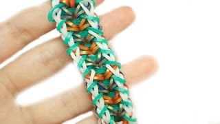 Kae Bracelet Tutorial | Rainbow Loom | One Loom