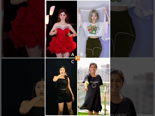 Who Is Best? || Daizy Aizy tiktok 🆚 Simpal Kharel tiktok 🆚 Dipika 🆚 Soni | #trending #shorts #viral class=