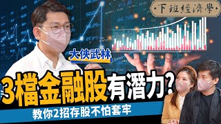 【股票】存股族注意挖3檔黑馬金融股用2招進場不怕套牢ft.大俠武林下班經濟學256