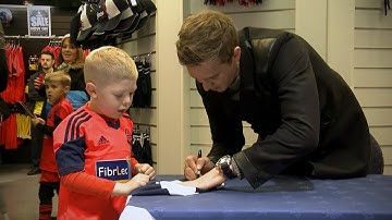 STUART HOLDEN: American visits Bolton Central superstore