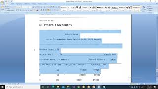 15 SQL Server   Complex Stored Procedures   IBank Case Study Part1