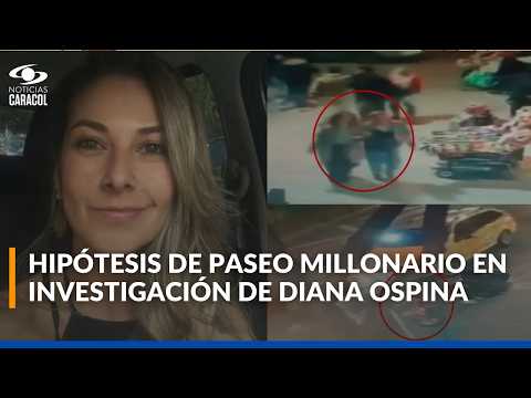 Video revela últimos minutos de Diana Ospina antes de subir a taxi en Chapinero