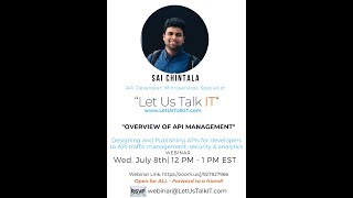 Overview of API Management - LetUsTalkIT  Webinars