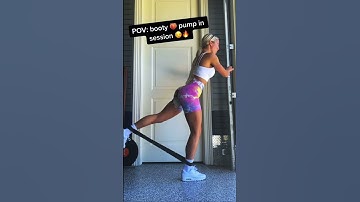 Glutes: Banded Kickback #glutesworkout