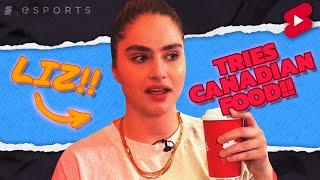 Liz tries some ICONIC Canadian food!