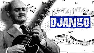 Django - Joe Pass (Jazz guitar Transcription)