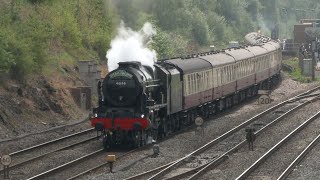 UK  Royal Scot stops at Chesterfield on route to Barrow Hill, 8/5/2024