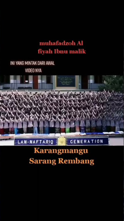 sholawat alfiyah santri karangmangu sarang Rembang , Masya Allah merdu ✨