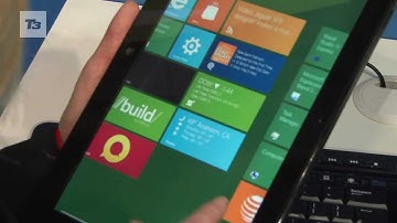 Windows 8 Tablet Demo: Preview at MWC 2012