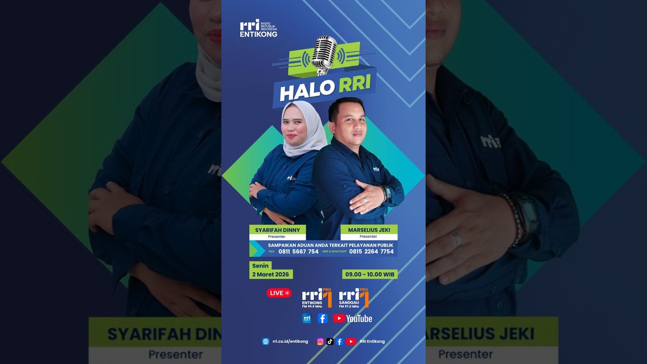 HALO RRI EDISI SENIN 2 MARET 2026