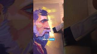 Digital artist learns gouache #digitalart #gouache