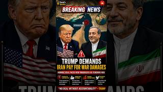 Trump Wants Iran to Pay for 55 Years of Damages! #shorts #viral #trump #iran