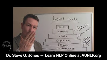 What are the NLP Logical Levels?  | Dr. Steve G. Jones