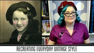 I Recreated my Friends Grandmas Hairstyle from the 1930s!