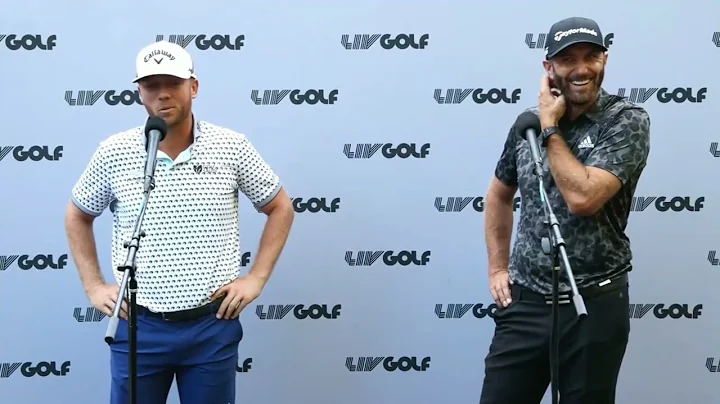 Post Round 2 comments at the LIV Golf Boston Invit...