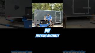 Fire Pit Ring Assembly in 15 Minutes | Lowe's #DIY #BackyardUpgrade