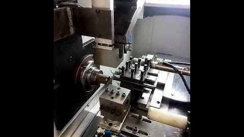 CAK630 CNC lathe machine with auto feeder