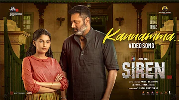 Siren - Kannamma Video | Jayam Ravi | Anupama Parameshwaran | Keerthy Suresh | G.V. Prakash Kumar