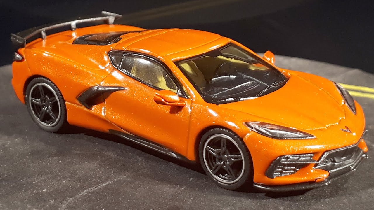 1/64 Chevy Corvette Stingray C8 by MiniGT 227 diecast - YouTube