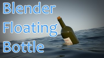 Blender - Floating Bottle