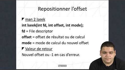 File manipulation   Lseek