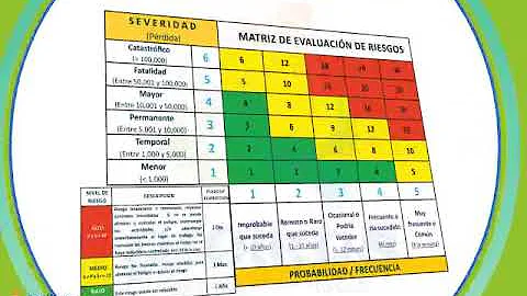 ¿Cuáles son los 4 tipos de evaluación de riesgos?