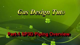 #SP3D Piping Traning Tutorial Overview Part -1 |Smartplant 3D Tutorials |2014 | HINDI