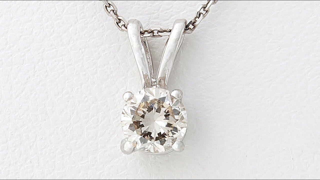 Vintage Diamond Solitaire Antique Pendant eBay Jewelry Store NOVALEE