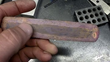 Making a Mokume-gane billet from Quarters