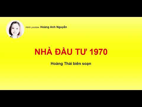 Công Ty Kết Cấu Thép Vis Phú Nhuận - Sách Nhà đầu tư 1970 bản FULL phần 1