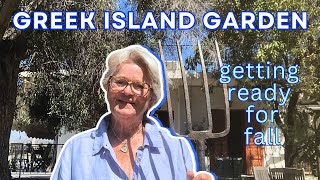 End of Summer Gardening | Building Raised Beds & Planting Cyprus Potatoes | #smallyoutuber #garden