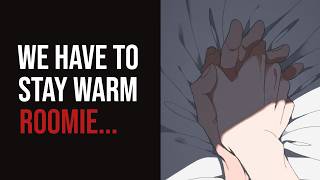 (m4f) the power went out.. and we need to stay warm asmr....
