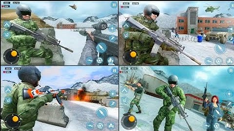 Modern Commando 3D: Army Games - Android GamePlay