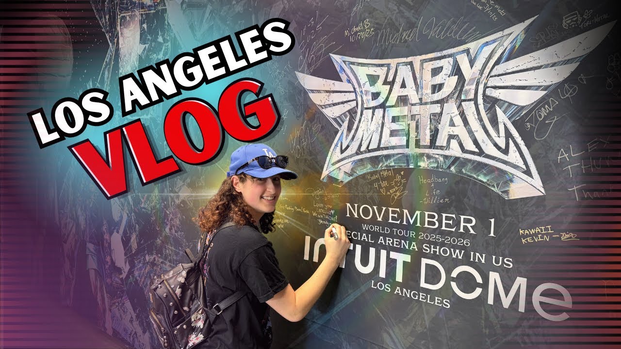 BABYMETAL Intuit Dome Concert & Popup Shop | Los Angeles STAYCATION (2025)