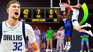 Celebrity I RECREATED Cooper Flagg's 42 Point Career High Game in THE REC on NBA 2K26 Net Worth