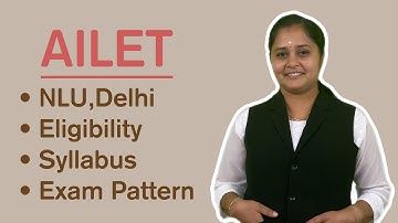 All you need to know about AILET | Exam Pattern | Syllabus | #RohinisLawandJusticeJournal