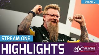 DELIGHTFUL DARTS! Stream One Highlights | 2023 Players Championship 2