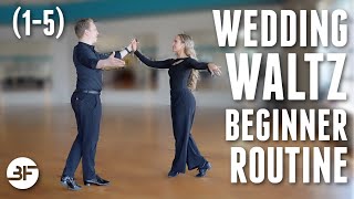 Wedding Dance Choreography Slow Waltz | Beginner (1-5)