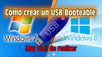 Cómo crear un USB Booteable para Windows 7, 8, 8.1 - Muy fácil de realizar